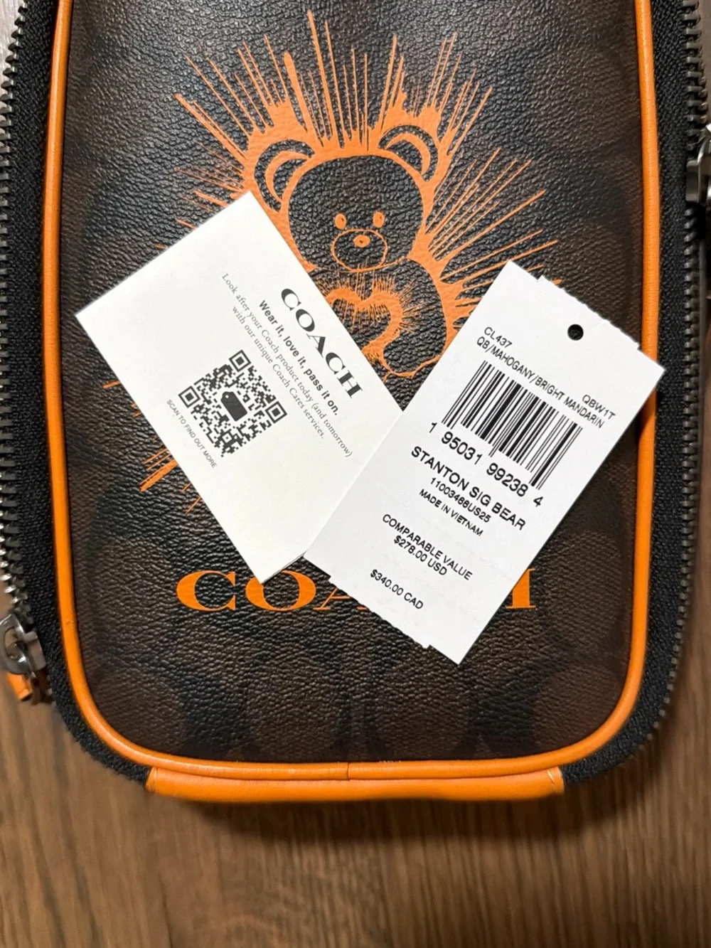 Coach compact crossbody